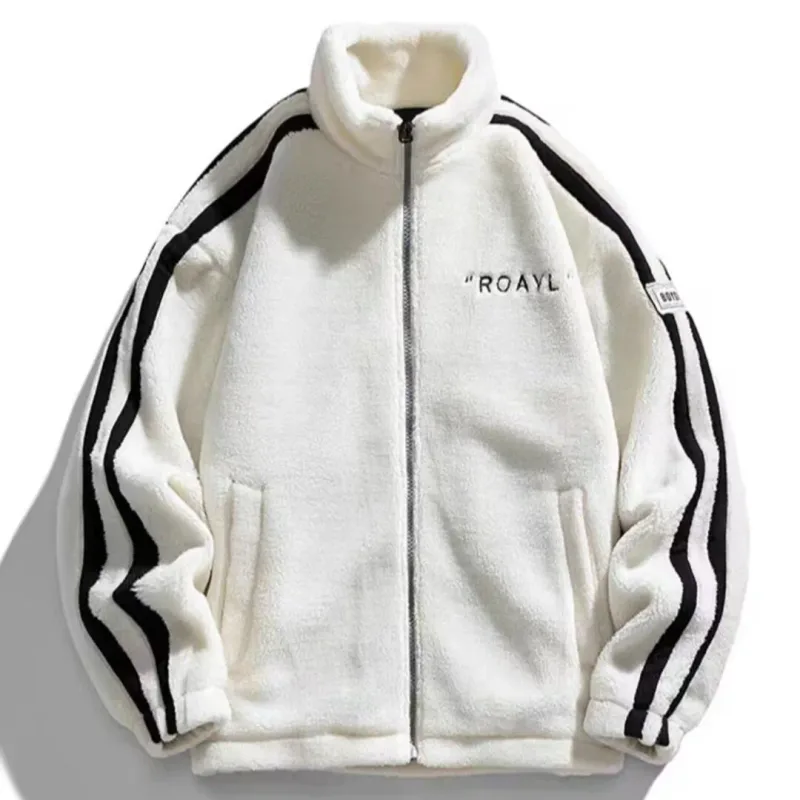 Bagong Spring Autumn Men's Warm Coat M-6XL Sweatshirt Harajuku Fashion Japan Streetwear Top Casual Men Clothing Alphabet Hoodies — image 2