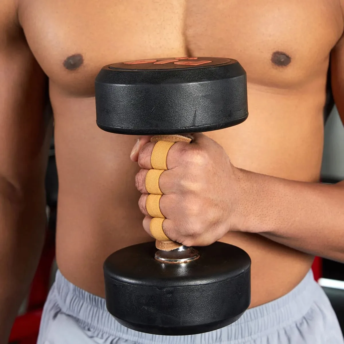 Bőr Súlyemelő Edzőkesztyű Tenyérvédő Női Férfi Fitness Sport Torna Fogantyúk Felhúzások Súlyemelő edzés — image 4