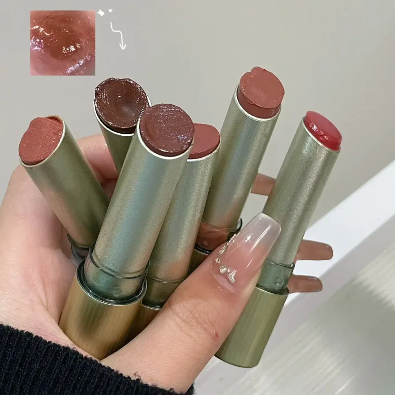 Herorange Mirror Lip Gloss 24ωρο αδιάβροχο κραγιόν μακράς διαρκείας Χωρίς μεταφορά χωρίς ξεθώριασμα Ματ & γυαλιστερό μακιγιάζ χειλιών γυναικείο