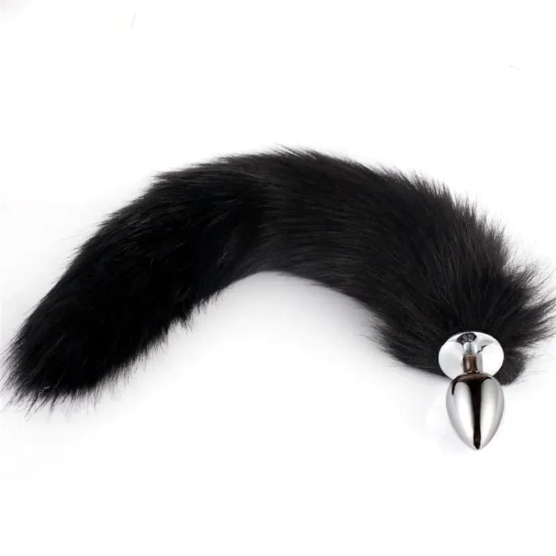 5 méretű fém fenékdugó Fétis Fox Tail Intim játékok Bdsm Anális Extender Tágító Szexbolt Termékek Erotikus játékok Áruk felnőtteknek — image 8
