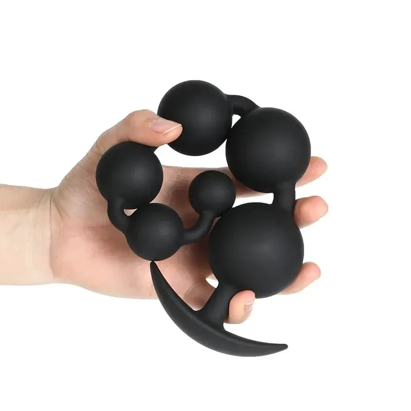 Bdsm Silicone Big Anal Plug Πρωκτικές χάντρες Πρωκτός Αυνανισμός Πισινό Βύσματα Ερωτικό φλερτ Παιχνίδια σεξ Μασάζ προστάτη για ζευγάρια άντρες γυναίκες — image 4