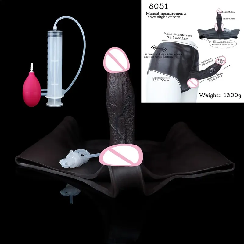 Silicone Anal Plug Squirting Dildo Panties With Abdominal Muscles Solid Penis Vaginal Anal Masturbator Sex Toy For Female