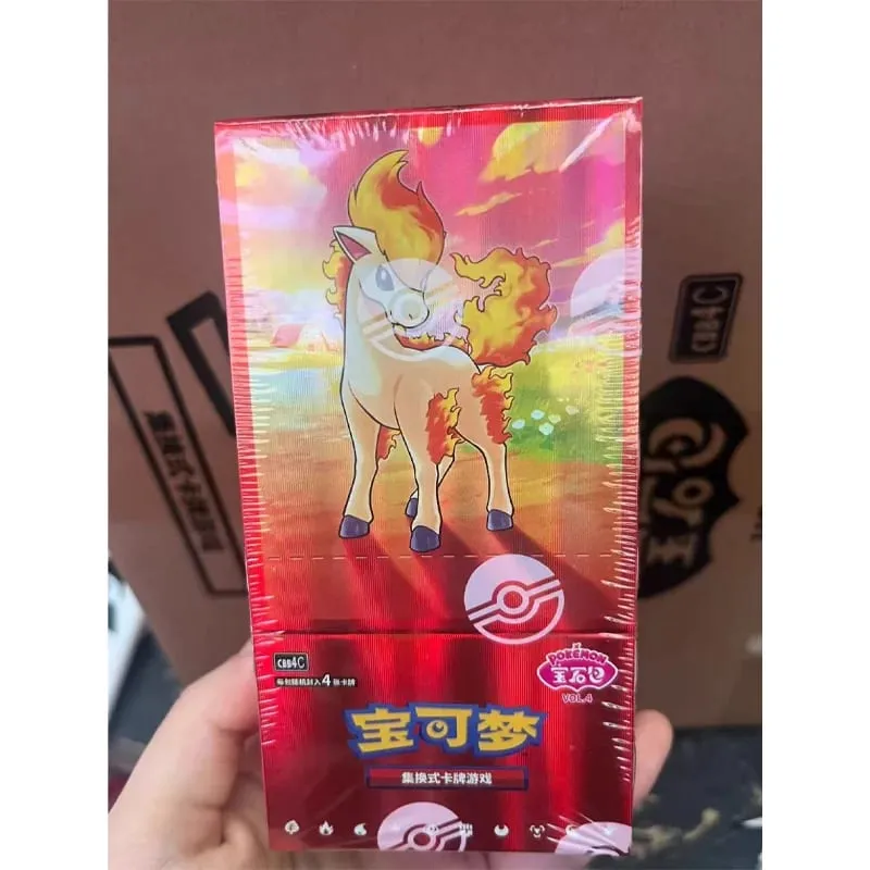 מקורי Pokemon Gem Pack Vol 5 Booster Box PTCG Simplified Chinese PTCG Gem Pack Vol 4 3 2 1 Gempack 4 Gem Pakc Vol. 4