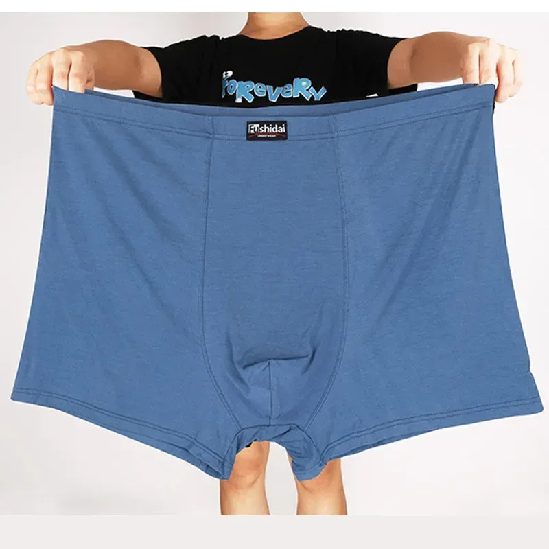 Boxershorts Men Modal Panties 200KG Soft 13XL Panlalaking Panloob Plus Size 12XL Jumbo Underpant Loose 9XL 5XL Red Black Malaking Boxer — image 26