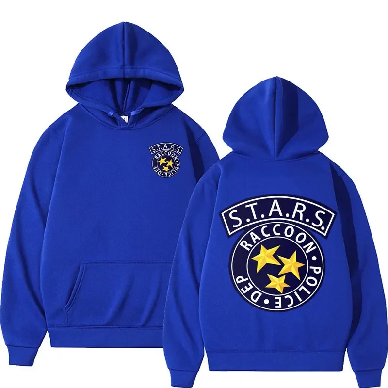 Limited Resident Evil Logo Graphic Hoodies Men's Harajuku Y2k Long Sleeve Sweatshirts Male Fashion Cool Casual Hoodie Streetwear — image 5