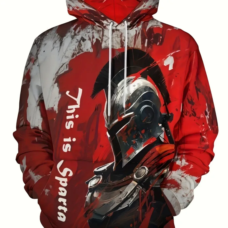 2024 outono novo masculino 3d japonês samurai impressão moletom com capuz masculino e feminino casual moda masculina moletom com capuz de rua — image 17