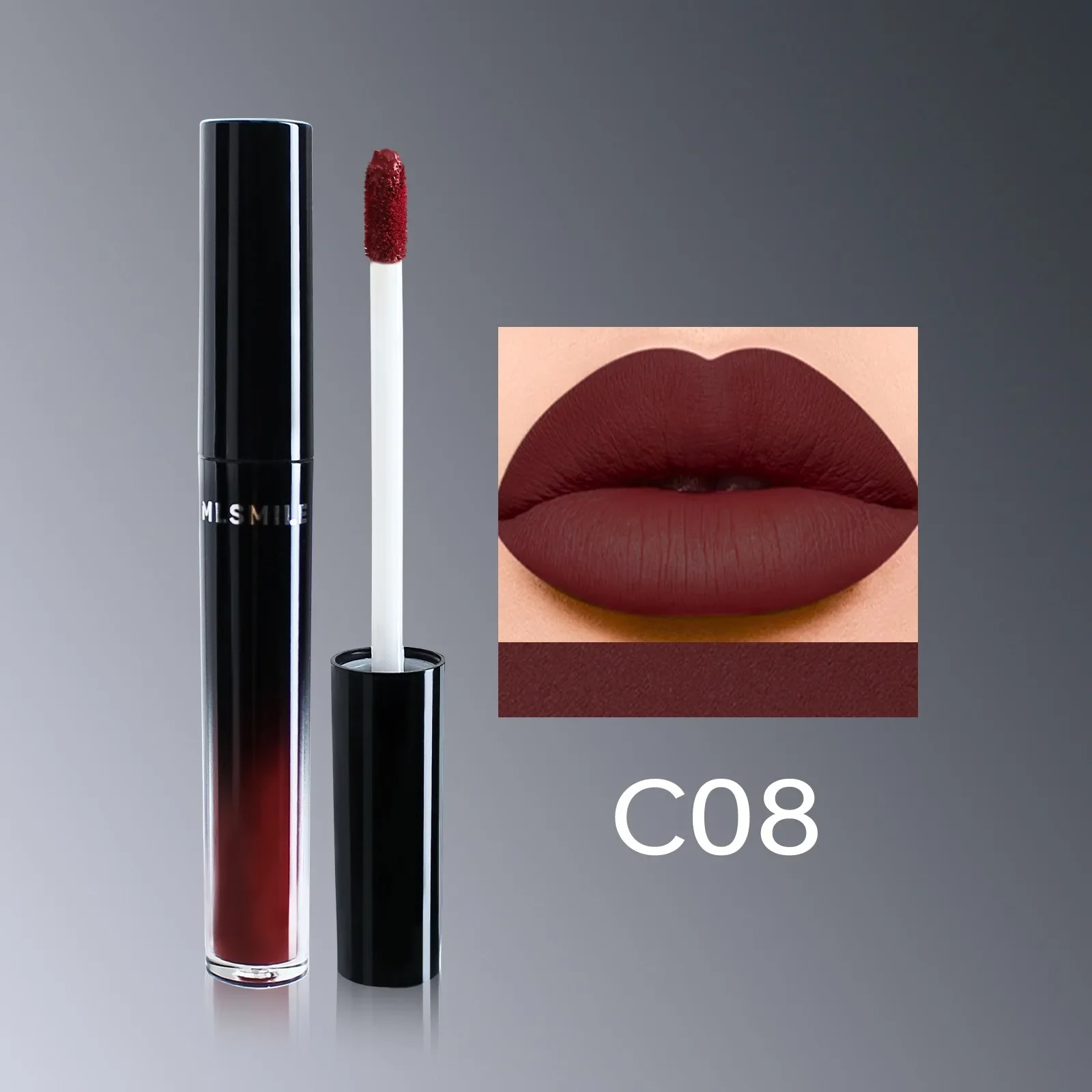 Αδιάβροχο Liquid Velvet Matte Lipstick Διαφανές ενυδατικό Λάδι χειλιών Pearlescent Rich Color Lipgloss Tint Lasting Cosmetic — image 12