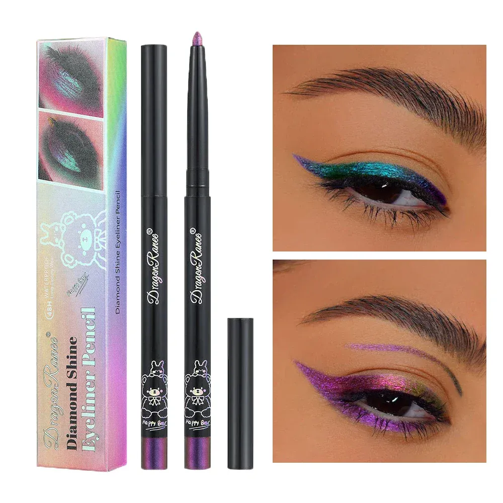 Chameleon Eyeliner Gel Στυλό Αδιάβροχο Chameleon Eyeshadow Pencil Long Wear MultiChrome Eyeliner Glitter Highlights Μακιγιάζ ματιών — image 2