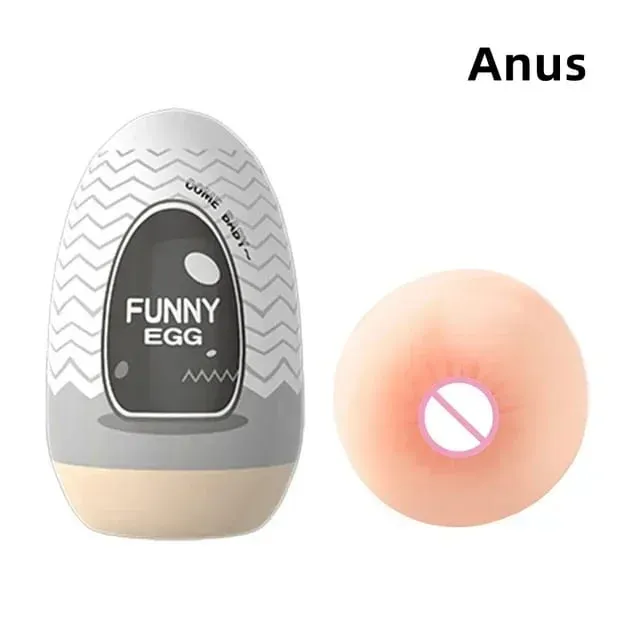 Tojás Hordozható Pénisz Masszírozó Puha Gumi Felnőtt Szex Játékok Férfi Valósághű hüvely zseb Pussy Mini Cups Maszturbátor — image 12