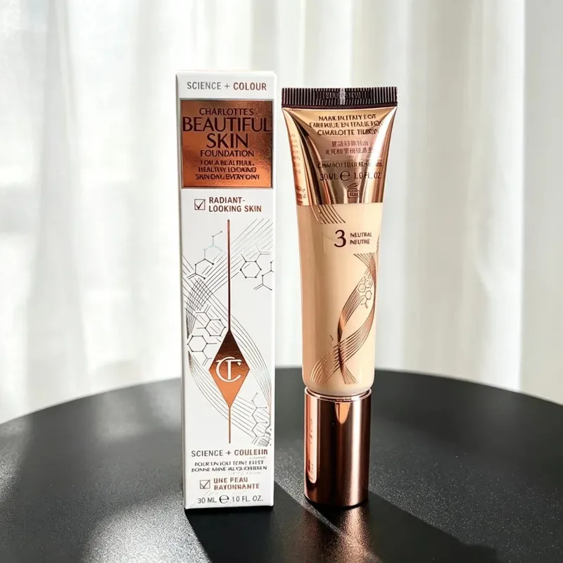 Charlotte Tilbury Setting Powder Compact Lip Gloss Foundation Two-tone Blush Eyeshadow Palette Lightweight Delicate Long-lasting