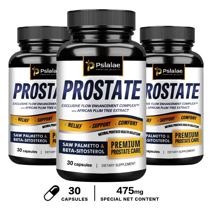 Prostate 3-Pack Saw Palmetto and Beta Sitosterol Supplements Healthy Support Size Supports Urinary Relief and Bladder Control — image 9