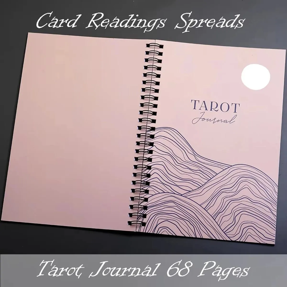 Tarot Journal 68 oldal Kártyaolvasások Terjedések Nagy Arcana Kártyák Tanulmányi Lap Tarot Olvasás Mentális gyógyítás döntéshozatal Asztrol — image 7