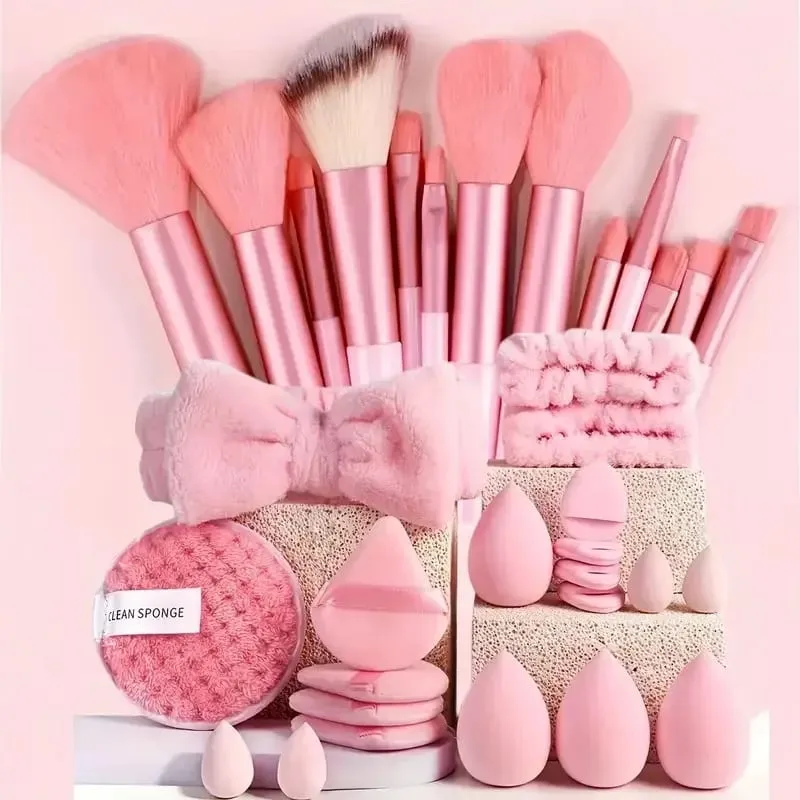 20Pcs Makeup Brush Set Eyeliner Blending Cheeks Eye Cosmetic Foundation Brushes Professional Complete Set for Face Eyeshadow — image 9