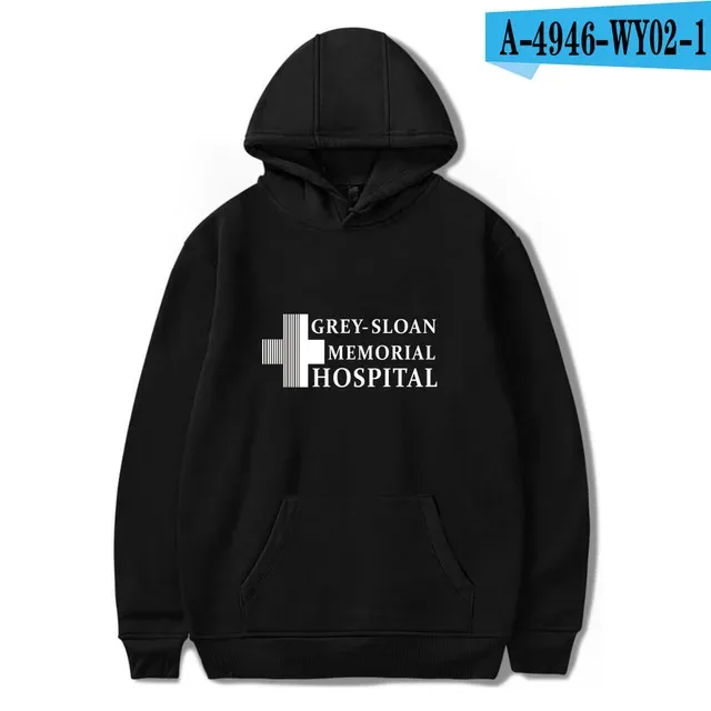 Harajuku Gray's Anatomy Tumblr Greys Anatomy moletom com capuz estampado moletom masculino/feminino confortável moletom adulto/criança — image 43
