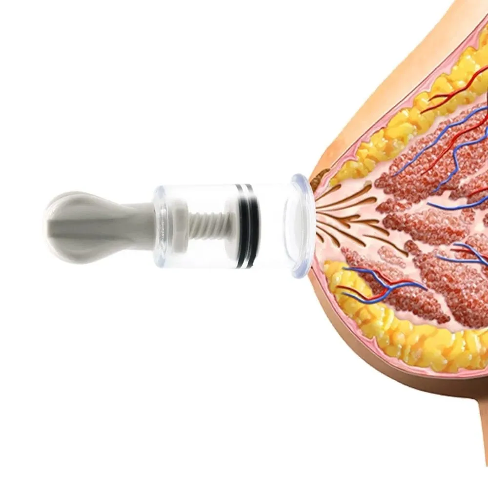 Mellnagyobbító Mellbimbó bilincsek Clit Pussy Pump Clitoris Clip Vákuum stimulálja mellnagyobbító Felnőtt szexjátékok nőknek — image 3