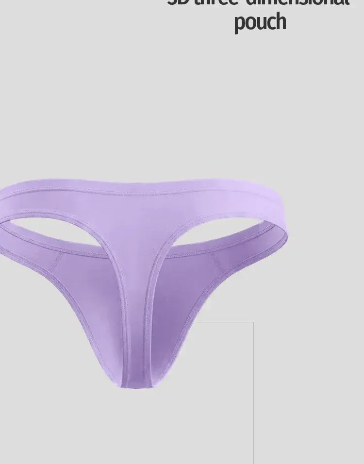 Summer New Men Underwear Cool Breathable Moisture Wicking Briefs Sports Supportive 3D Pouch Panties with High Elastic Waistband — image 6