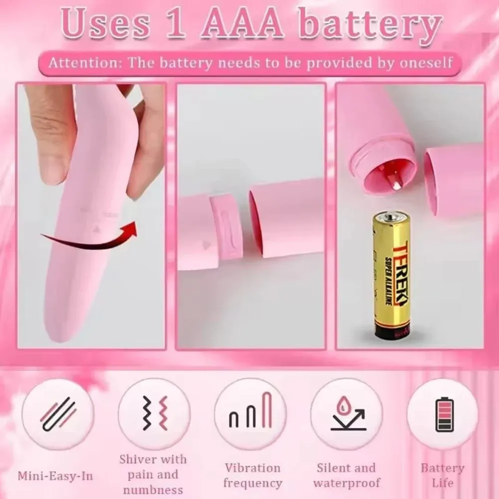 Mini Bullet Vibrátor Női Hüvelystimulátor G Spot Clitoris Mellbimbó vibráló masszírozó Clitoral Dildo Szexjátékok pároknak — image 2
