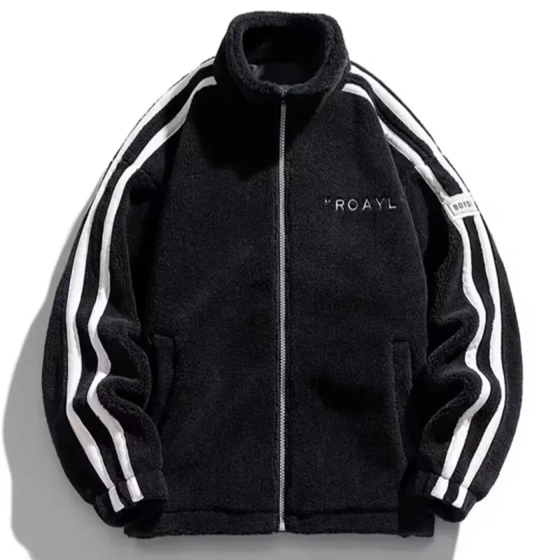 Bagong Spring Autumn Men's Warm Coat M-6XL Sweatshirt Harajuku Fashion Japan Streetwear Top Casual Men Clothing Alphabet Hoodies