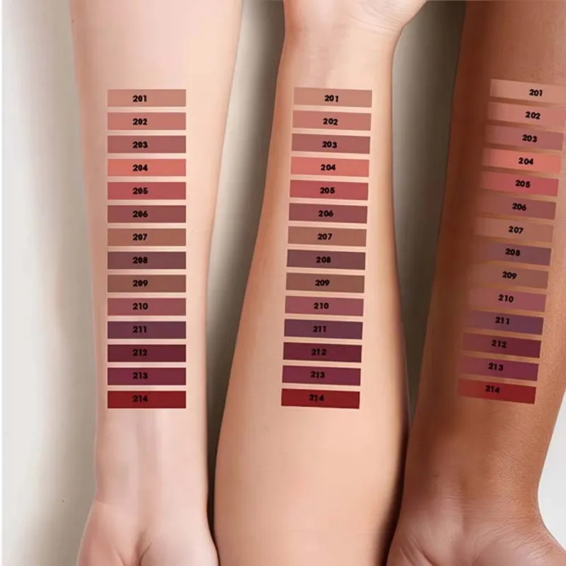 8db/szett Daily Lip Beauty Set – 6 keverhető ajakkontúr, 1 hidratáló szájfény és 1 ceruzahegyező – puha, hosszan tartó ajakkészlet — image 6