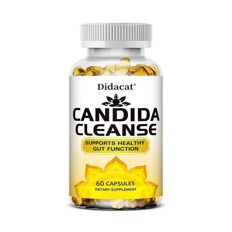 Candida Cleanse – természetes gyógynövényeket és probiotikumokat tartalmaz az egészséges bélműködés és az immunrendszer egészségének támogatására, alkalmas unisex számára