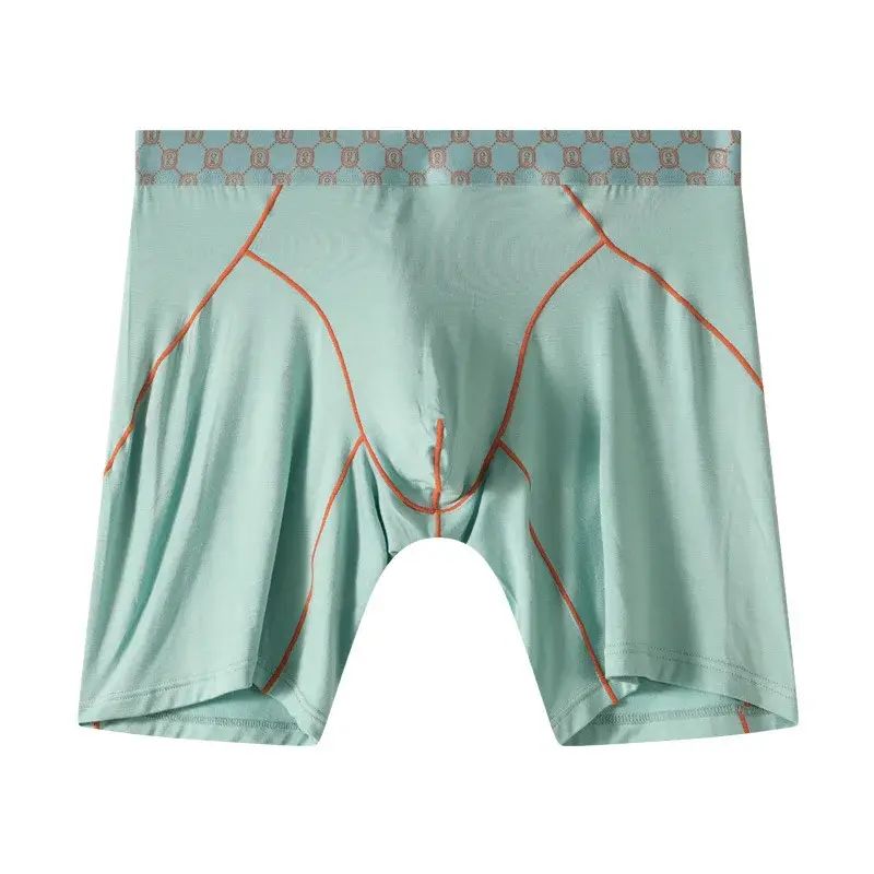 Mens Boxers Bamboo Fiber Underwear Man Panties Homme Ropa Breathable U Convex Pouch Mahabang Underpants Plus Size Boxer Shorts M-XXL — image 2