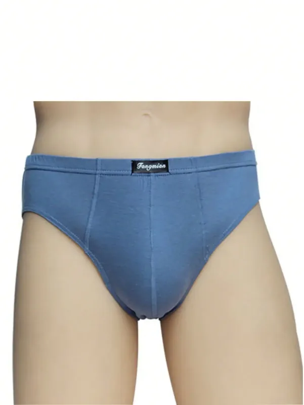 6pcs Random100% Cotton Mens Briefs Plus Size Underwear 5XL/6XL Men's Breathable Solid Sexy Comfortable Shorts — image 11
