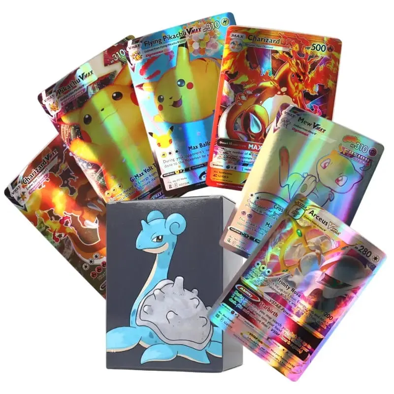 60/100Pcs Pokemon Shining Cards Αγγλική Έκδοση MEGA GX Vmax TAG EX Proxy Collection Cards Παιχνίδια Δώρο για παιδιά — image 15