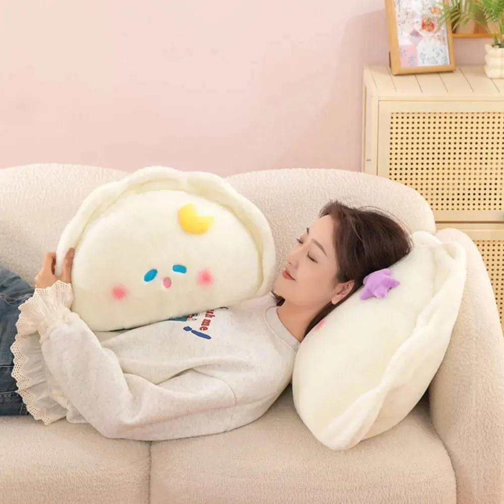 Χαριτωμένο βελούδινο μαξιλάρι 50cm Cartoon Moon Dumpling Doll Stars Apple Cloud Doll Υπέροχο δώρο — image 8