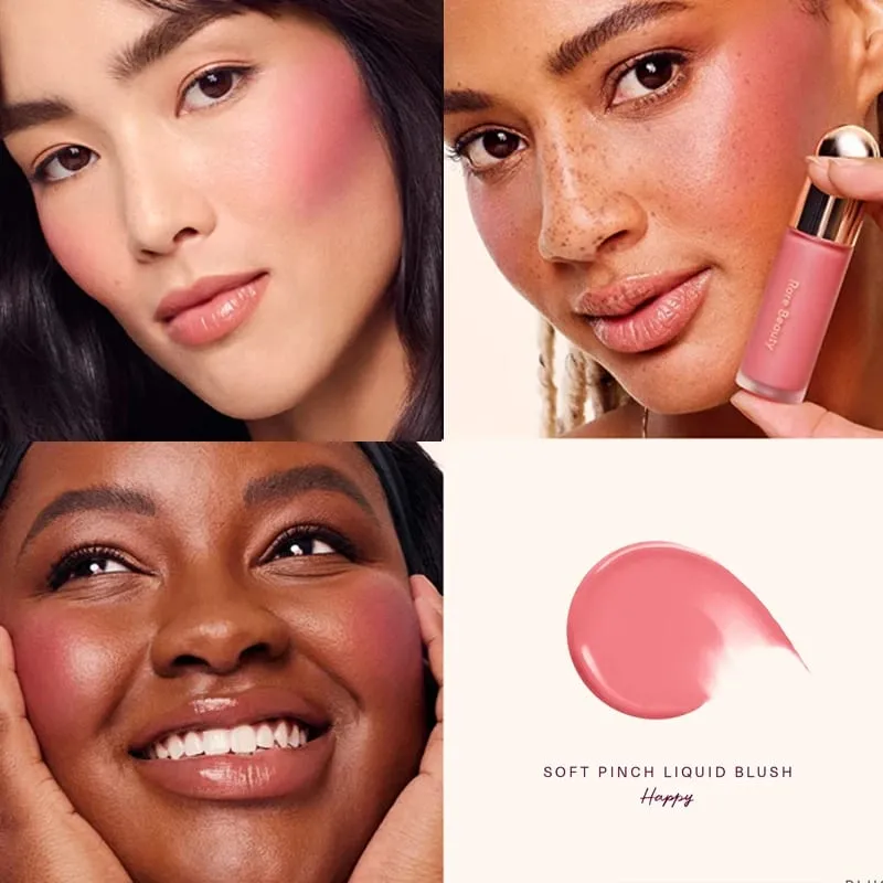 Rare Beauty Liquid Blush Μεταξένιο και Γλιστρά στην Ομαλή Φύση Μεγάλης διάρκειας Πλούτο Happy Hope Delight Stained Lipstick Gloss Μακιγιάζ — image 13