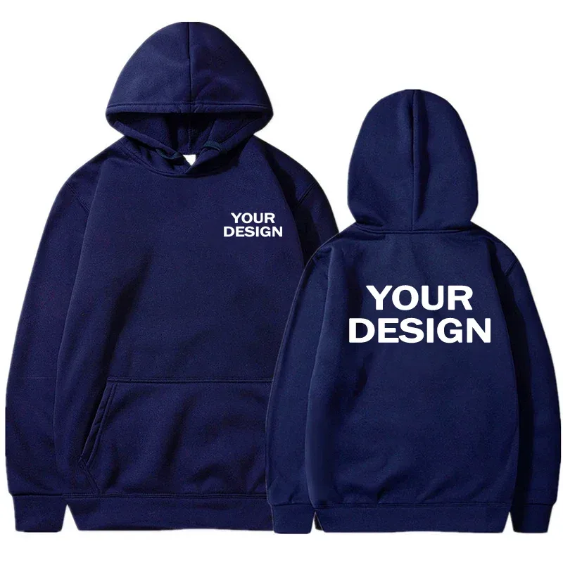 Impressões personalizadas hoodies femininos soltos casual wear cor sólida hoodies manga longa com capuz personalidade streetwear camisolas — image 7