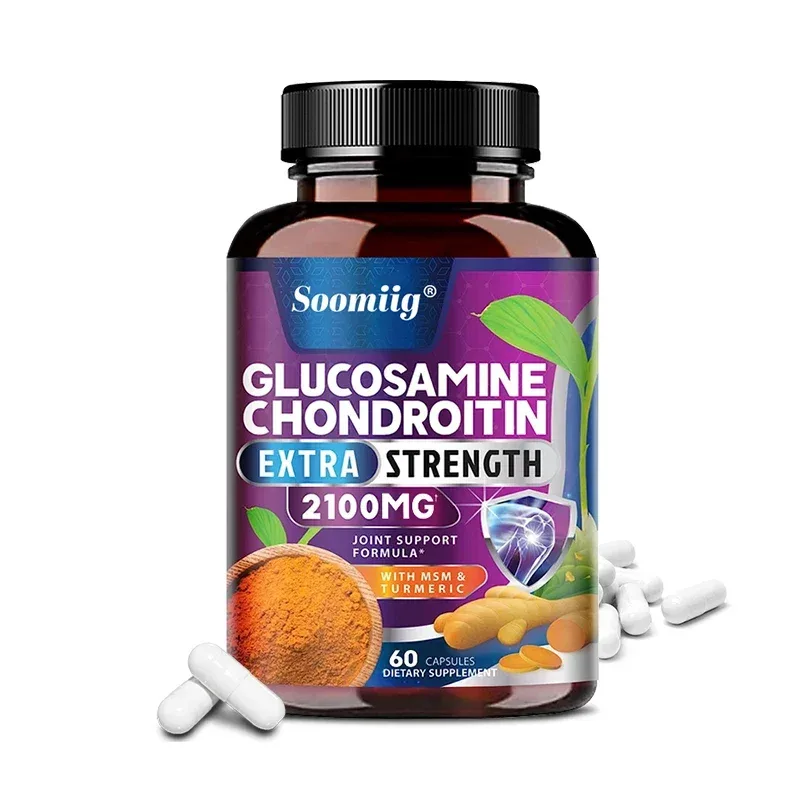 Glucosamine Chondroitin Turmeric MSM - Triple Strength Helps with Joint Mobility Joint Support Supplement Immune Health — image 9