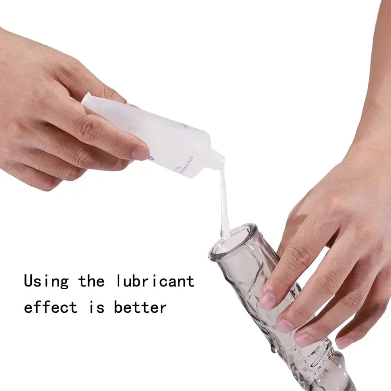 Penis Sleeve Reusable Condom Penis Extender Reusable Silicon Condoms For Men Penis Ring Cock Cover Sex Toys For Men Products — image 4