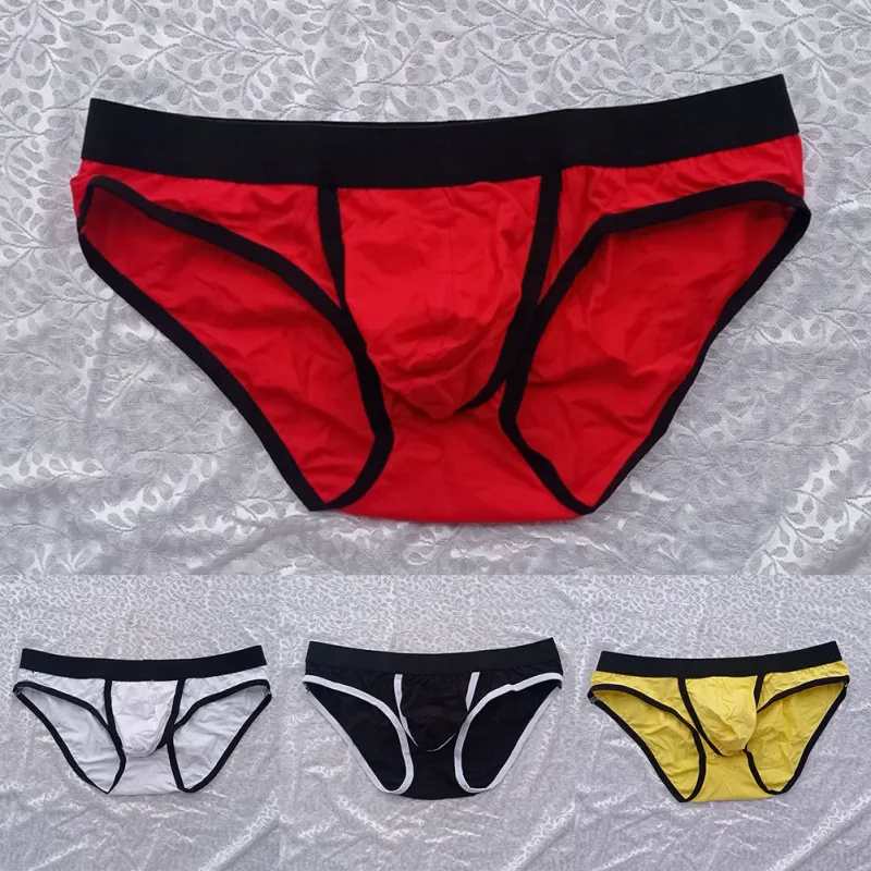 Brand New Men Briefs Panties Underwear Cotton Blend Elastic Low Waist Man M~2XL Pouch Stretchy Summer All Seasons — image 6