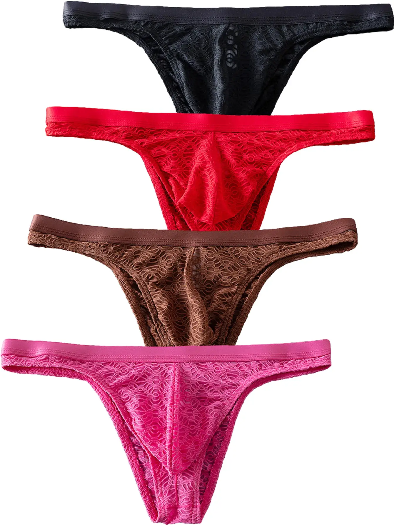 Men Briefs Underwear Men's Sexy Breathable Underpants Mesh Jockstrap Mens Briefs Bikini Underwear Shorts Male Panties D4-12 — image 7
