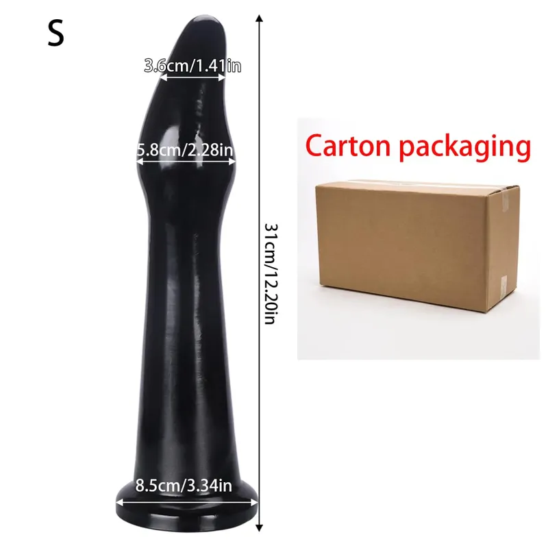 4 Sizes Long Anal Plug Big Anal Dialator Dildo Huge Long Large XL Anal Plug Training Expansion Butt Plug Sex Toys for Women Gay