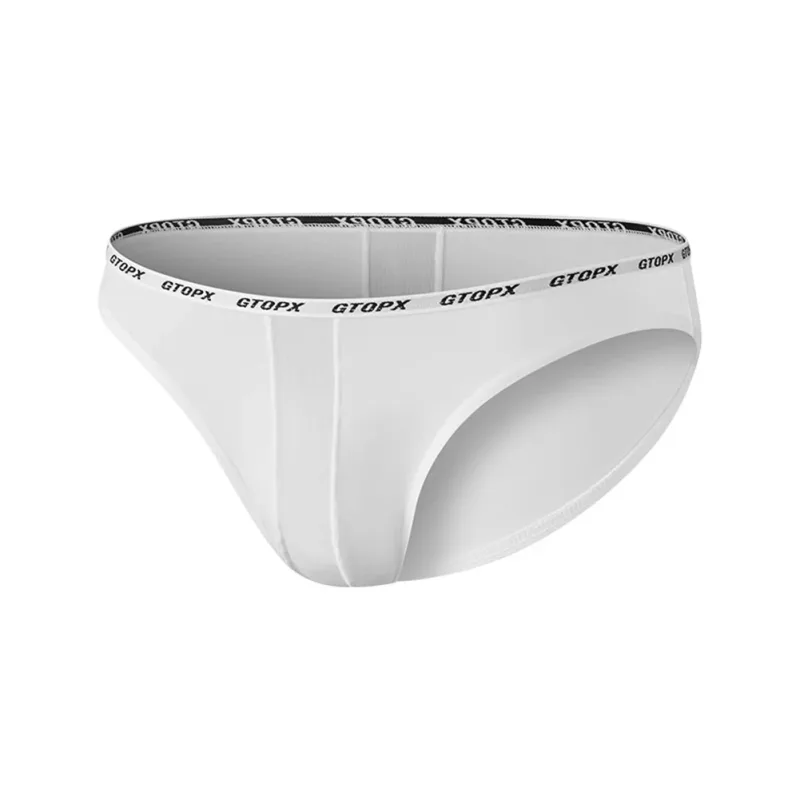 U convexo bolsa cintura baixa cuecas masculinas de malha transparente tecido respirável fino adequado para todas as estações — image 4