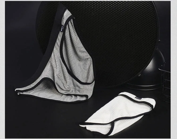 Men's Underwear U-Convex Pouch Briefs Breathable Soft Elastic Low Rise Panties For Men Daily Lingerie 2-Pack — image 11