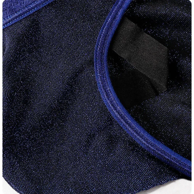 Men's Ice Silk Triangle Panties Sexy U-Shape Thin Briefs Breathable Mesh Low-Waist Underwear — image 10