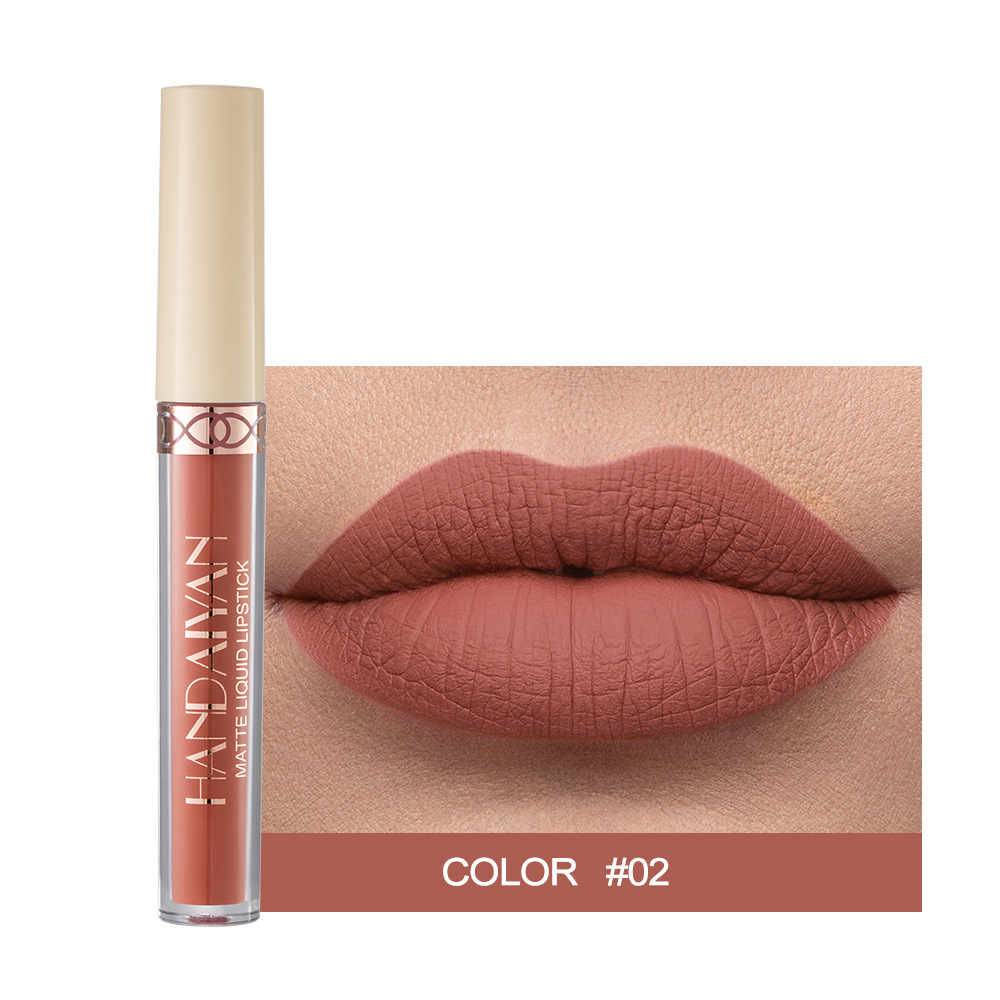 Αδιάβροχο Nude Matte Liquid Lipstick Αντικολλητικό Cup Lip Tint Μακιγιάζ Matte Red Lip Gloss Cosmetics Κραγιόν μακράς διαρκείας Make Up