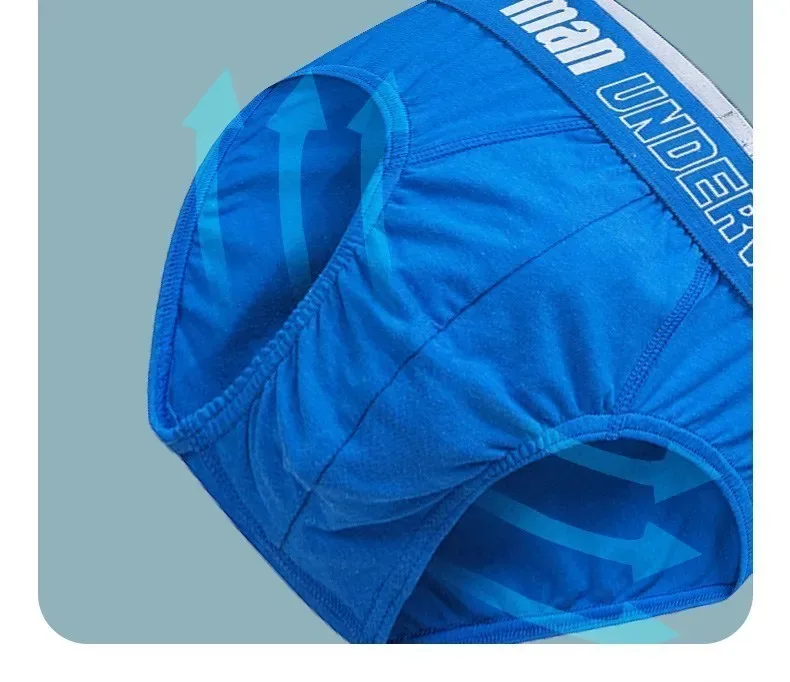 1Pc/Bagong Panti ng Panlalaki Sexy na Panloob na Panlalaki Panlalaking Jockstrap Pant Kumportableng Slip na Panloob na Makahinga na Cotton Panlalaking Brief — image 20
