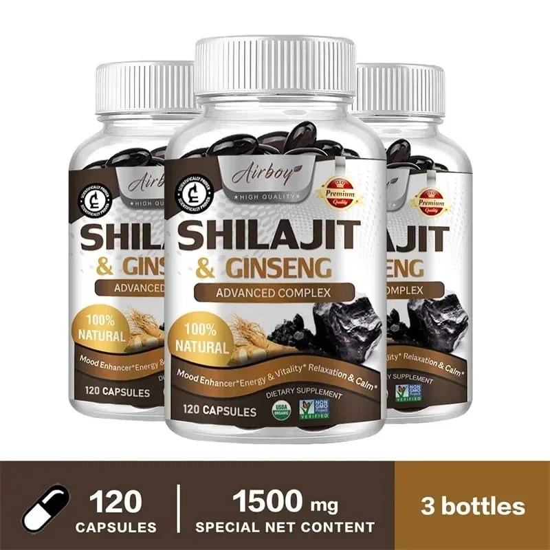 Shilajit - Ενισχυμένη απόδοση Ενεργειακής Ενίσχυσης Προωθεί την υγεία της καρδιάς και της κυκλοφορίας του αίματος — image 10
