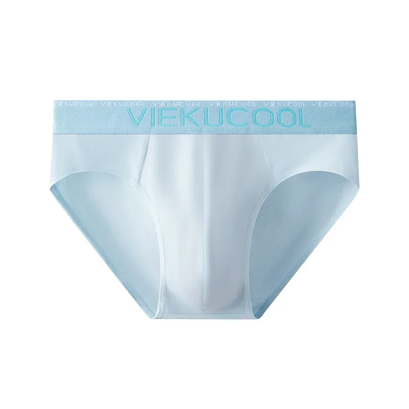 1pcs Cotton Mens Sexy Briefs Teenagers Sport Underwears Plus Size Fat Men's Underpant Students Breathable Fashion Casual Panties — image 5