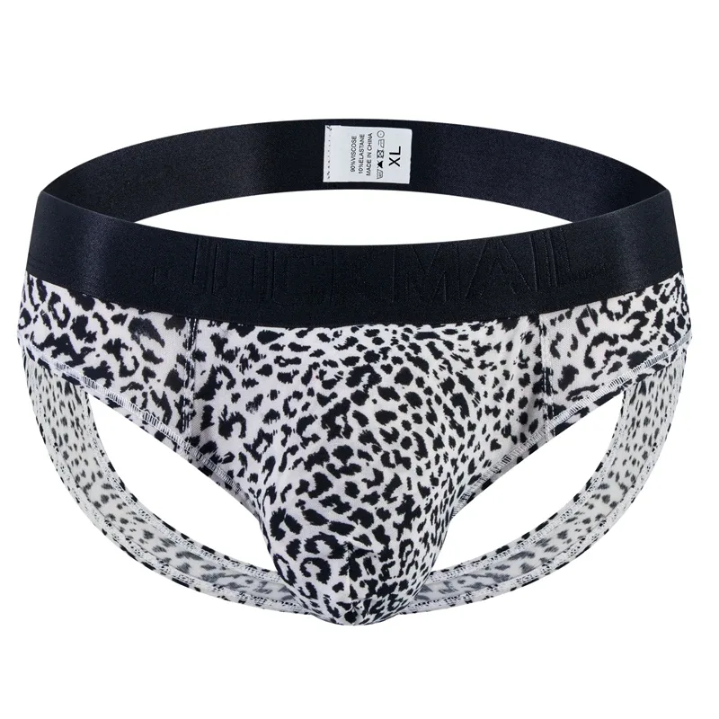 Leopard Print Jockstrap Sexy Brief Panlalaking Bikini Underwear Slip Hombre Calzoncillos Hombre Kinckers Panlalaki Briefs Cuecas Gay — image 9