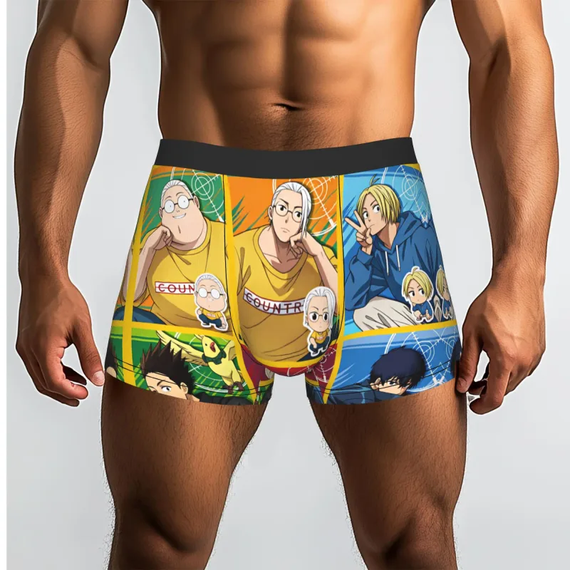 Taro Sakamoto S-Sakamotos D-Dayss Boxer Shorts For Homme 3D Print Shin Asakura Nagumo Underwear Panties Briefs Soft Underpants — image 11
