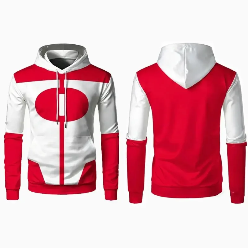 2026 Ny Invincible 3D Print Hoodie Thin Mark Grayson Cosplay Sportswear Herr och Dam utomhus Modepresent Långärmad Topp — image 2