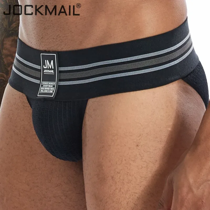 JOCKMAILcuecas De Algodao Masculina Super Wide Waist, Tide High Fork Briefs, High Elasticity Fitness Breathable Men Underground — image 5