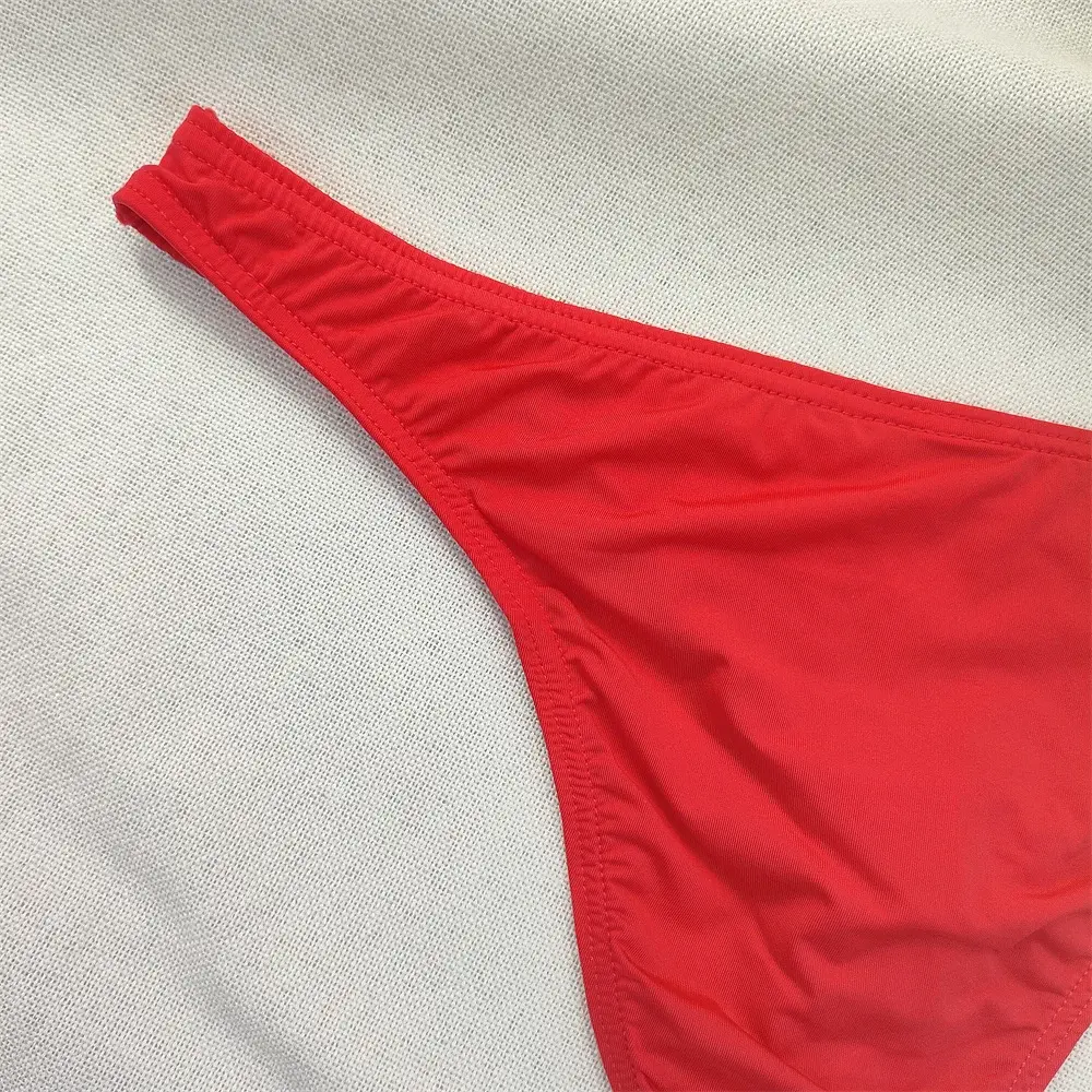 Herr Ultralåg midja Bugle Pouch Bikinitrosor Sexiga tighta Transparenta underkläder Man Is Silk Ultratunna kalsonger Plus Size — image 10