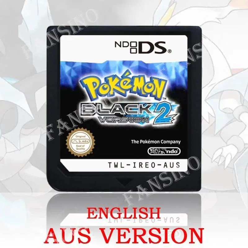 (USA EUR AUS) Pokemon Black White 1/2 Έκδοση Υψηλής Ποιότητας Αυθεντικό 1:1 Replica DS Video Game Cartridge For DS 2DS 3DS Console — image 14