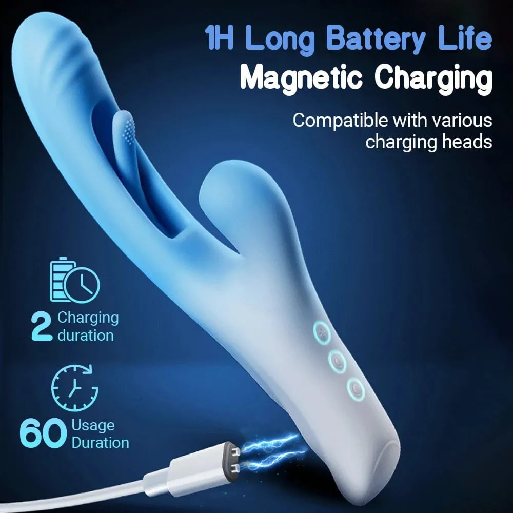 Luxurious Field Tapping Flapping Vagina Vibrator for Women Sucker Rabbit Sucking Vibrator Female Masturbator Sex Toys for Woman