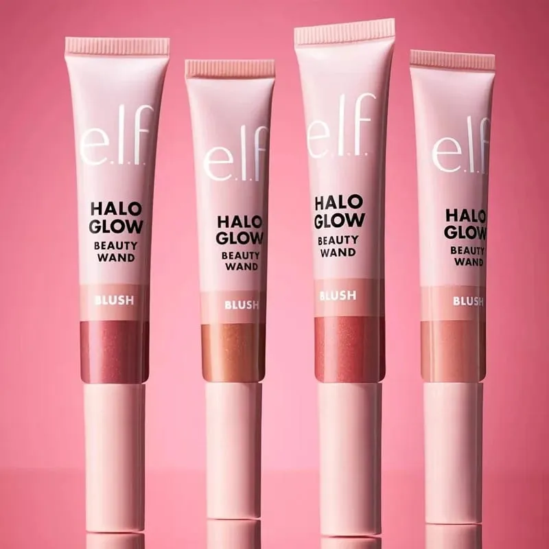 Elf Candlelit BlushLiquid Contouring and Shading Stick για φυσικό τρισδιάστατο Lip Balm Fine Glitter Lip Gloss Lipstick — image 3
